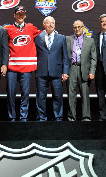 Hurricanes sign top pick Hanifin to entry-level contract